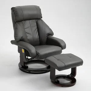 全KD/半KD手动旋转房车躺椅电视椅，带按摩功能搁脚凳