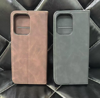 Pour Redmi 13c / Note 13pro Flip Cover Phone Back Cover pour Redmi Note 14 14pro Plus Strong Magnetic