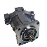 Moteur hydraulique à pistons axiaux à cylindrée variable Rexroth A6VM215HA1U2P004B Série A6VM, moteur à axe courbé