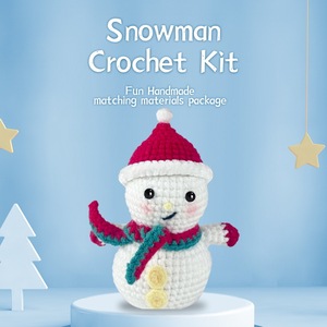 Vente chaude Crochet Kit Tissé À La Main Matériel Sac BRICOLAGE À La Main Poupée Ornement Artisanat Fournitures - Product Image 2