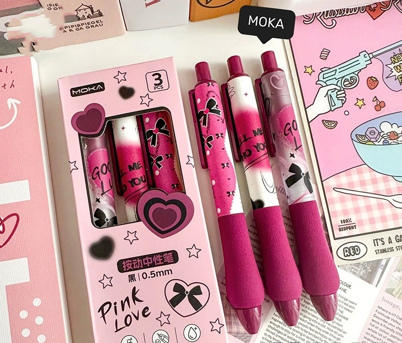 Chica gótica.- Modelo A, Rosa