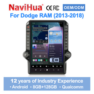 หน้าจอสัมผัสขนาด 14.4 นิ้ว รุ่นใหม่ สำหรับ Dodge RAM ปี 2013-2018 เครื่องเล่นมัลติมีเดีย Android สำหรับรถยนต์ พร้อมระบบนำทาง Carplay และจอภาพในตัว - Product Image 2