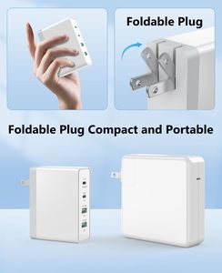 <span class=keywords><strong>Chargeur</strong></span> GaN HYTO 100W 4-<span class=keywords><strong>en</strong></span>-1, Station de Charge Rapide USB Type-C PD PPS 100W pour <span class=keywords><strong>iPhone</strong></span> 17, MacBook et Ordinateurs Portables - Product Image 4