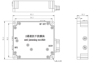 2 kênh crpa GPS BD-B1/GPS-L1/GALILEO-E1 tín hiệu điều hướng vệ tinh chống nhiễu ăng ten cho xe gắn - Product Image 5