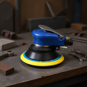 Lijadora orbital neumática Air Palm de 6 pulgadas y 10000 rpm para eliminación de óxido, pulido de hierro, piedra y mármol - Product Image 2