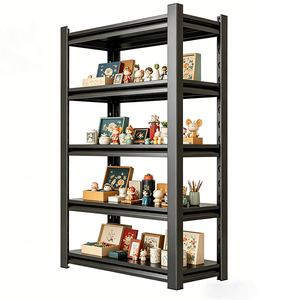 Estantería Metálica de Diseño Moderno, Ajustable, sin Pernos, de 5 Niveles, para Uso Doméstico - Product Image 4