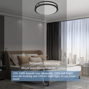 Ce ETL 18W 24W 36W 48W 5cct 3 điện có thể chuyển đổi 7 "10" 12 "13" 14 "16" Đôi vòng dẫn Trần Dimmable ánh sáng dẫn đèn trần - Product Image 6