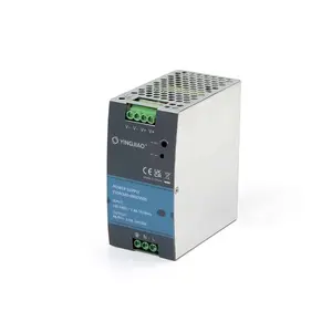 Fuente de Alimentación Industrial Yingjiao 48V 5A 240W de Montaje en Riel DIN con Salida Única y Enfriamiento Natural - Product Image 1