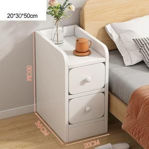 שולחן ליד המיטה שולחן מיטה רב פונקציונלי קטן ארון ארון בגדים - Product Image 2