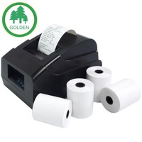 Rouleau de papier thermique directement de l'usine pour les terminaux de point de vente et les caisses enregistreuses