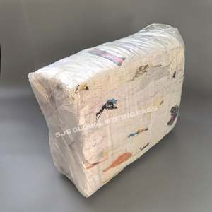 Trapos de Algodón Blancos Impresos, Suaves para Limpieza, Grado Industrial, Trapos de Algodón a Granel, Limpieza en el Lugar de Trabajo, Bajo Contenido de Pelusa - Product Image 1