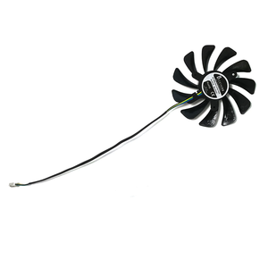 4PIN 0.40A DC12V XY-D10015SH 95มม. แบบทำมือสำหรับ MSI <span class=keywords><strong>GTX</strong></span> 1660 <span class=keywords><strong>Ti</strong></span> RTX 2060 <span class=keywords><strong>2070</strong></span>พัดลมระบายความร้อนกราฟิกการ์ด - Product Image 3