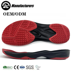 Suelas de Goma Antideslizantes de Alta Calidad para <span class=keywords><strong>Tenis</strong></span> Deportivo, Suelas Rojas para Zapatos de Bádminton y <span class=keywords><strong>Tenis</strong></span> - Product Image 1