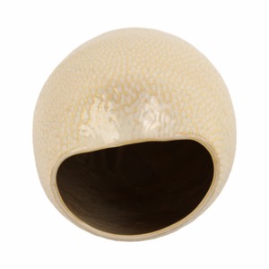 Vaso in Ceramica Moderno con Bordo Ondulato, Forma Aperta Arrotondata Decorativa per Soggiorno, Camera da Letto e Arredamento Casa - Product Image 6