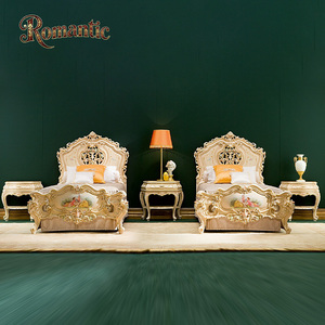 Letto per Bambini in Legno Massello di Lusso Europeo, Stile Classico Reale, Fatto a Mano, Comodo, Ecologico e Durevole per Camera da Letto e Hotel - Product Image 3