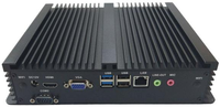 Offre Spéciale démarrage à distance 6COM rs485/rs232 LPT VGA Dual Core i3 i5 i7 msata 3.0 industriel sans ventilateur intégré Mini PC pour tout en un