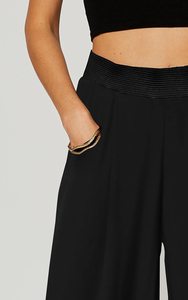 <span class=keywords><strong>Pantaloni</strong></span> <span class=keywords><strong>Eleganti</strong></span> da <span class=keywords><strong>Donna</strong></span> a Vita Alta e Gamba Larga, <span class=keywords><strong>Pantaloni</strong></span> Lunghi alla Moda, <span class=keywords><strong>Pantaloni</strong></span> Larghi da Ufficio per Signore - Product Image 4