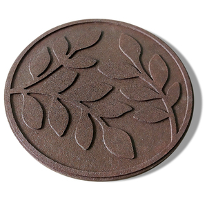 Milieuvriendelijke Sbr Tuin Straatstenen Gerecycled Ronde Rubber Stepping Stones - Product Image 2