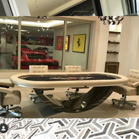 Tables de poker personnalisées de luxe Tables de poker de luxe Style noble et élégant Table de casino