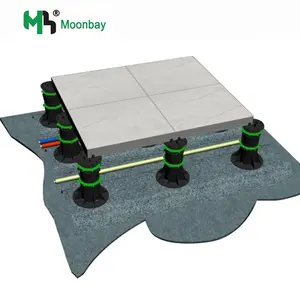 High Compressive Strength Marble Garage Floor Tiles With Flooring Accessories