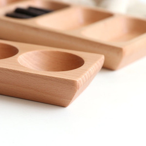 Piatti di Servizio in Legno Creativi Personalizzati, Forma Ovale, Vassoio Retrò per Frutta Secca e Tè, Piatto per Condimenti in Legno - Product Image 3