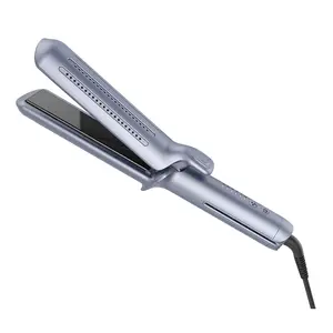 New Design Worldwide Voltage Flat Iron 2 in 1 Hair Straightener and Curler Hair Styler Tools Private Mode Hair Iron