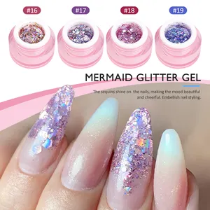 Caixuan Mermaid Glitter Gel OEM/ODM Free Samples Factory Wholesale Price