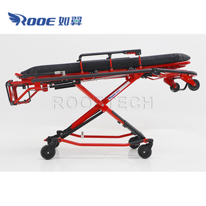 75 °   Brancard d'<span class=keywords><strong>ambulance</strong></span> à cadre en X réglable en hauteur (<span class=keywords><strong>44</strong></span>-110 cm) avec roues à vendre - Product Image 3