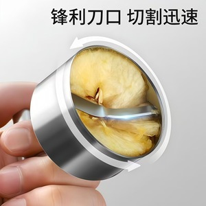 Removedor de Núcleos de Manzana de Acero Inoxidable, Descorazonador de Frutas para Pera, Manzana, Pera de Nieve, Molde para Azúcar, Fácil de Usar, Herramienta de Cocina - Product Image 4