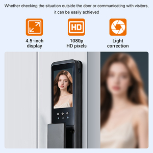 ล็อค<span class=keywords><strong>ป</strong></span>ระตูอัจฉริยะพร้อมกล้องและหน้าจอ  ระบบจดจำลายนิ้วมือและใบหน้าอัตโนมัติ  รองรับ Wifi  ควบคุมผ่านแอ<span class=keywords><strong>ป</strong></span> Tuya  ฟังก์ชันถ่ายภาพใบหน้า 3 มิติ  ผลิตโดยโรงงาน (OEM) - Product Image 6