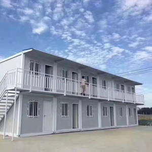 Công trường xây dựng ngoài trời nhà <span class=keywords><strong>CONTAINER</strong></span> ký túc xá dễ lắp đặt, có thể tháo rời, hai lớp và được trang bị nhà vệ sinh - Product Image 1