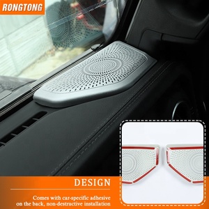 A-pilastro accessori interni auto altoparlante copertura cornice Audio per Jeep Wrangler JL 2018 - Product Image 2