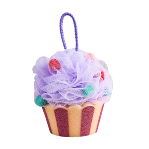 Esponja de Baño Masthome con Forma de Helado Arcoíris, Esponja Exfoliante Corporal para Niños - Product Image 2