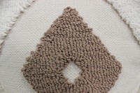 Housse de coussin décorative chic bohème géométrique tuftée de luxe pour canapé, insert de coussin pour la décoration intérieure de luxe