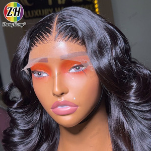 Mật độ 180% Pre nhổ HD 13x6 phía trước ren Trinh Nữ tóc giả tóc con người thô Việt Nam tóc cơ thể sóng tóc giả màu sắc tự nhiên ren phía trước - Product Image 1