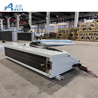 Évaporateur AOXIN DE Type à entretien ultra-réduit et autonettoyant, avec moteur, pour petite congélateuse, zone de refroidissement de 5m², ventilateur de 200mm
