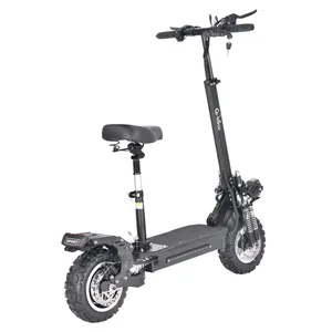 Vélo électrique robuste pour adulte, trottinette à moteur unique, pneus larges tout-terrain, 19x11 pouces