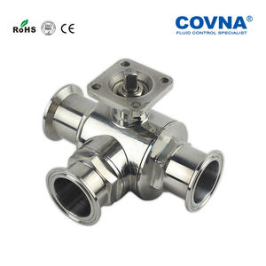 Válvula de Bola Eléctrica de Acero Inoxidable en Forma de L Personalizada de 3 Vías, Tipo Regulador de Encendido/Apagado, 4-20 mA para Medios Gaseosos - Product Image 4