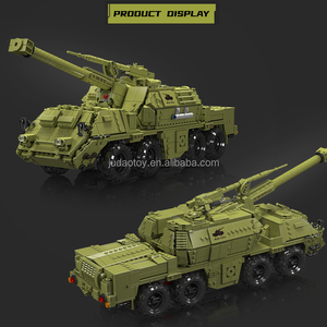 Mould King 20031 Set di Blocchi da Costruzione per Cannone Militare Elettrico Semovente, Puzzle con Controllo Remoto APP, Giocattoli Educativi MOC - Product Image 3