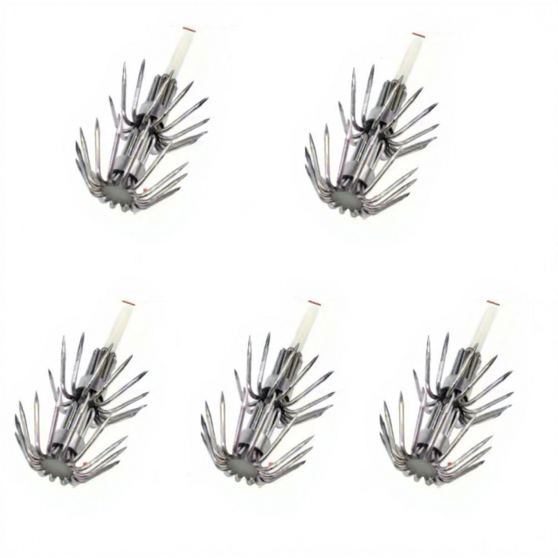 Stainless Steel Double Octopus Squid Jig
