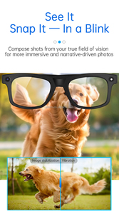 S2 Max Wearable Smart Translation Glasses with <b>HD</b> 1080P Camera Face Recognition Multi Color Fashion Frames Chat GPT Sunglasses - Product Image 3