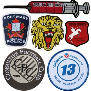 Parches Bordados Personalizados al por Mayor, Diseño Moderno, Tejidos, para Chaquetas, Gorras y Ropa - Product Image 3