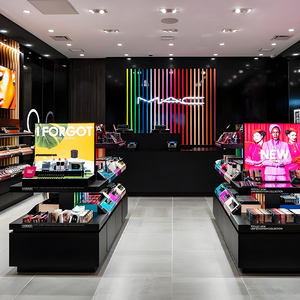 ONI Shopfitting + <span class=keywords><strong>MAC</strong></span> Cosmetic <span class=keywords><strong>Store</strong></span>-Exhibición de maquillaje de gama alta-Centrado en la marca, atractivo visual y exhibición de productos - Product Image 5