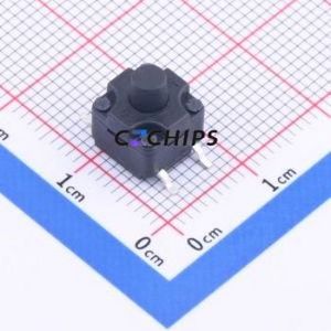 K2-1843SP-K4SW-02 Tactile Switch SMD Switch ( Operating Force: 2.5N )( Mounting Type: Vertical Mount )( Switch Length: 8mm ) - Product Image 1