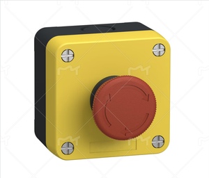 Caja de control de parada de emergencia XALJ015C IP65 con carcasa de PC, montaje de 22 mm, botón giratorio de reinicio con contacto de plata de desacoplamiento lento - Product Image 5