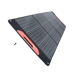 SUPA 150W ETFE Sunpower folding solar panels with usb portable solar charger foldable solar blanket for outdoor camping, skiing