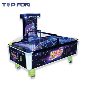Özelleştirilmiş spor eğlence oyun makinesi hava hokeyi masa satılık ucuz hava hokeyi Arcade oyun makineleri