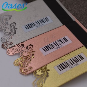 Garantía Invitación de boda personalizada Rose Visit Mirror Tarjeta de metal Grabado láser Metal Tarjeta de visita de negocios en blanco - Product Image 6
