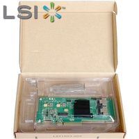 Kartu SAS LSI 2008 3008 Baru dan Asli 6G/12G SAS/SATA Controller SFF 8087 SFF 8643 Konverter Sas ke Sata 9260-8I 9361-8I