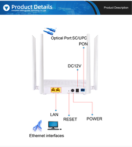 ONT GPON de Cuatro Antenas, <span class=keywords><strong>Ecolife</strong></span>, 5 GHz, XPON, FTTH, Wi-Fi, 2GE, AC1200, 4 Antenas, <span class=keywords><strong>2</strong></span>.4G, 5G, Doble Banda, <span class=keywords><strong>2</strong></span> GE, Wi-Fi, 5G, ONU, 6 Bandas Dobles - Product Image 5